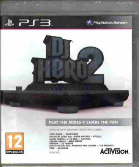 Игра DJ HERO 2 (новая), Sony PS3, 173-293, Баград.рф